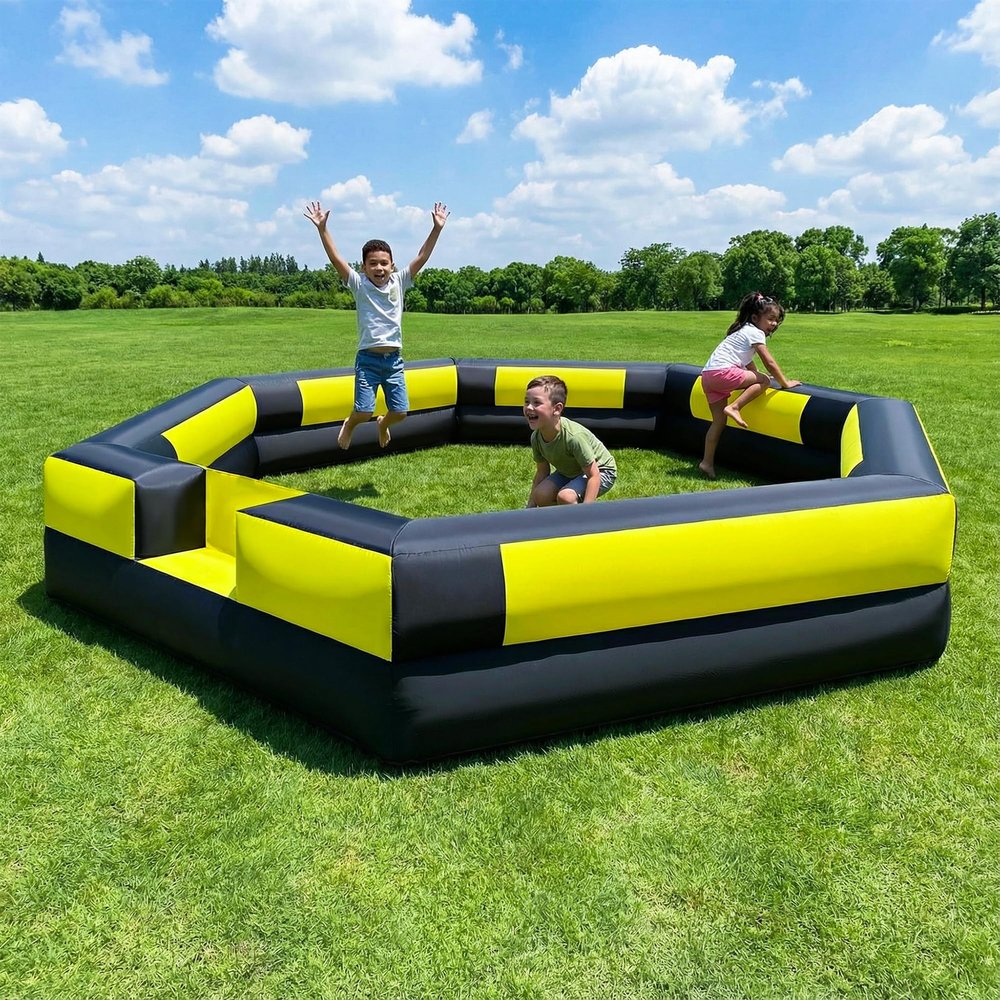 Blatesic Gaga Ball Pit Inflatable 20FT with Powerful Built-in Blower,Portable Gaga Pit for Indoor Outdoor Family Activities