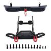 BOQEXSS for MJX for Hyper Go H12Y 1/12 RC Crawler Car Metal Front Rear Bumper Upgrade Parts Repair Replacement Accessories Rc Bumpers(Black,Front Rear) view 1