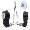 2 Pcs 12V 550 12000RPM Gearbox with 12-Volt Motor for Ride On Car Power Wheels Motor High Speed RS550 Drive Engine Electric Motorcycles Replacement Parts view 1