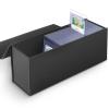 2 Pack Semi Rigid Card Holder, Magnetic and Semi Rigid Card Storage Box, Black view 1