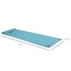 17' x 5' Floating Mat, 3-Layer Lily Pad Swimming Pool Floating Water Mat, Roll-Up Floating Island for Thick and Durable Water Activities Mat for Lake, Oceans (17' x 5') view 2