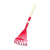 Dualoai Kids Gardening Tool Gardening Toy Detachable Steel Gift for Kids Children Beach Toy Outdoor for Garden Flower Beach Planting, Leaf Rake view 1