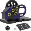 1/10 Overdrive 30% Metal Differential Transmission Skid Plate Compatible with RC Crawler and Element Gspeed Style Chassis(Red) view 1