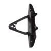 BOQEXSS for JLU for Wrangler for Axial SCX6 AXI05000 1/6 RC Crawler Car for Toys 1pc Metal Alloy Front Bumper with Tow Hook Upgrades Parts Rc Bumpers(Black) view 2