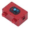 REXVTNS Aluminum Alloy RC Receiver Box | Weather - Sealed & Particle - Blocking Case for 1/10 RC Crawler Cars / SCX10 Versions | Lightweight Metal Protector for Electronics & Accessories (Red) view 2