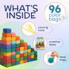 Air Dry Clay Kit 96 Colors for Kids, Lightweight and Non-Sticky Modeling Clay with Sculpting Tools and Storage Bags, DIY Arts and Crafts Gift for Boys and Girls Ages 3+ view 2