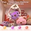 cossy Claw Machine for Kids,Large Rabbit Toy Claw Machine,Mini Arcade Claw Machines with Sound Lights,360 Crystal Joystick,Fidget Toys and Surprise Eggs,Birthday Gifts for Girls Boys view 3