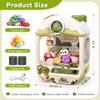 cossy Claw Machine for Kids,Large Dinosaur Toy Claw Machine,Mini Arcade Claw Machine with Sound Lights,360 Crystal Joystick,Fidget Toys and Surprise Eggs,Birthday Gifts for Girls Boy view 4