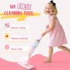 Pink Mini Spray Mop for Toddler-Girls Montessori Cleaning Toy That Real Spray Water,Pretend Playhouse Essentials for Girls Ages 3-8,Toddler Educational Housekeeping Set view 4