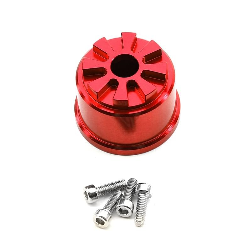 Aluminium Alloy Differential Carrier Diff Case RC Car Accessories for TRAXXAS Summit 1/10 RC Car Upgrade Parts-A66M(Red)