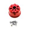 Aluminium Alloy Differential Carrier Diff Case RC Car Accessories for TRAXXAS Summit 1/10 RC Car Upgrade Parts-A66M(Red) view 1