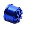 Aluminium Alloy Differential Carrier Diff Case RC Car Accessories for TRAXXAS Summit 1/10 RC Car Upgrade Parts-A66M(Red) view 4