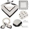 Beelittle Women's Stewardess Costume Accessories Flight Attendant Hat with Air Hostess Cosplay Costume Accessories(White) view 4