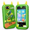 Lapare Kids Smart Phone Toys, 2.8'' Touchscreen HD Dual Camera Cell Phone for Kids, Birthday Gifts Dinosaur Toddler Play Phone for Boys 3-10, Travel Learning Toy for with 32GB SD Card(Green) view 1