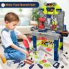Kids Tool Bench with Realistic Electric Drill, 132 PCS Toddler Tool Set, Birthday Christmas Gifts Toys for Kid Ages 3 4 5 6 7 8, Toddlers Tool Box & Workbench, Kids Tool Set for Boys 3-5 6-8 (Green) view 3