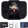 MagicX Zero 40 Retro Handheld Game Console 4.0 Inch IPS Screen Linux System Sunken Dual Joystick Built-in 64G TF Card Handheld Emulator Support 4.2G WiFi Bluetooth TV Output(Black) view 1