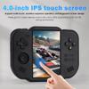 MagicX Zero 40 Retro Handheld Game Console 4.0 Inch IPS Screen Linux System Sunken Dual Joystick Built-in 64G TF Card Handheld Emulator Support 4.2G WiFi Bluetooth TV Output(Black) view 3