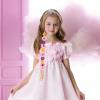 Alomois Princess Dress Up Wigs Long Braided Wigs for Girls Halloween Costume Accessories (Pink) view 4