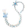 Alomois Princess Dress Up Wigs Long Braided Wigs for Halloween Costume Accessories (Blue) view 1
