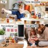 TAILERRI Nesting Dolls, Animal Nesting Easter Eggs Toys, Wooden Matryoshka Dolls for Kids (Cute Dog) view 3