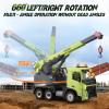 Double E Volvo FMX 1:20 Scale RC Crane Truck - 660 Rotating Console, 2.4GHz Anti-Interference, Realistic Lifting Sounds & LED Work Lights - Construction Toy for Adults view 4