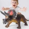 Gzsbaby Dinosaurs King Giant Triceratops Dinosaur Toy  32 inches Realistic Lifelike Dinosaur Figure, Jumbo Dino Toys for Kids Toddler 3-5 5-7 Years, Perfect Party Favors, Birthday Gifts view 3