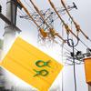 0.4/10KV Resin Insulating Blanket for Power Line Maintenance, High Voltage Insulating Blanket, Yellow Electrical Safety Blanket 16 20 32 39 42 59 78 Inch(Yellow-10kv Wxl,16x20in) view 1