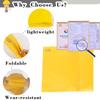 0.4/10KV Resin Insulating Blanket for Power Line Maintenance, High Voltage Insulating Blanket, Yellow Electrical Safety Blanket 16 20 32 39 42 59 78 Inch(Yellow-10kv Wxl,16x20in) view 2
