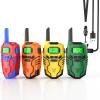 Inspireyes Walkie Talkies for Kids, Long Range 2 Way Radio, Outdoor Hiking Toys for 3-12 Year Old Chirstmas Birthday Gift for Boys, 4 Pack view 1