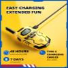 Inspireyes Walkie Talkies for Kids, Long Range 2 Way Radio, Outdoor Hiking Toys for 3-12 Year Old Chirstmas Birthday Gift for Boys, 4 Pack view 2