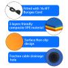 6'/9'/12'/Lily Pad Floating Mat, Tear-Resistant Floating Water Pad, Floating Water Mat for Recreation Pool, Beach, Lake (Blue, 12FT) view 4