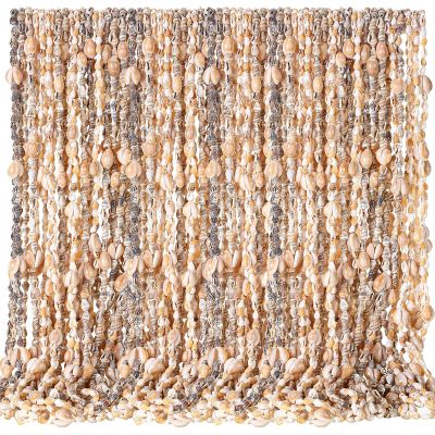 Ecation 100 Pieces Hawaii Shell Luau Leis Bulk Sea Shell Leis Natural Tahitian White Nassa Necklace Summer Beach Party Apparel Jewelry Accessories for Women Men Hawaiian