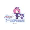 Aikatsu Stars! x Sanrio Characters 02 Laura Sakuraba x Kromi [Collaboration Illustration [Minicar] Acrylic Stand Plate view 2