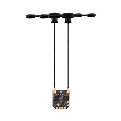 Radiomaster ELRS Receiver RP4TD-M 2.4GHz ExpressLRS Nano Receiver with 79mm UFL T Dual Antenna for FPV Drone/Tiny Whoop/Fixed-Wing RC Plane