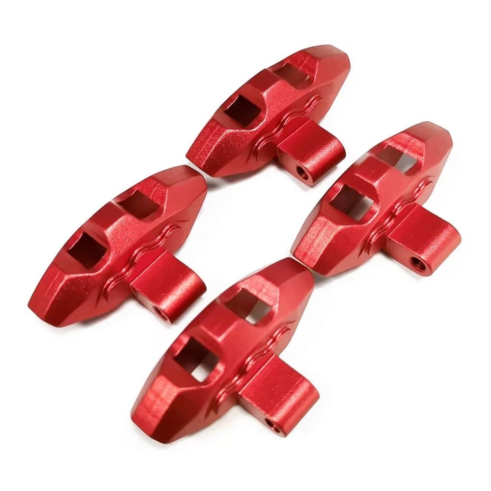 RC Spare Part Compatible with Traxxas for UDR 1/7 RC Car Upgrade Part Accessories Replacement Parts Aluminum Alloy Wear-Resistant Brake Disc(Red)