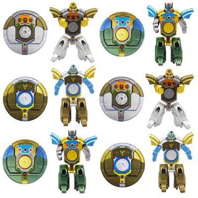 12PCS Transformable Fidget Spinners for Kids Party Favor, Deformable Robot Spinner Fidget Toys, Fingertip Gyros Stress Relief Sensory Toy Stocking Stuffers Bulk Gifts Kids Classroom Prizes