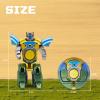 12PCS Transformable Fidget Spinners for Kids Party Favor, Deformable Robot Spinner Fidget Toys, Fingertip Gyros Stress Relief Sensory Toy Stocking Stuffers Bulk Gifts Kids Classroom Prizes view 2