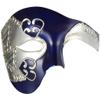 Venetian Phantom Mask For Halloween, Half-Face Masquerade Mask With Adjustable Ribbons For Comfort And Style view 2