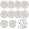 10 Blank Engraving Challenge, 1.57 Customizable With Threaded Edges, Acrylic Cases For Safe Storage view 1