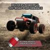 XeleMush 1/16 S912 RC Rock Crawlers, 2.4G 4WD Brushless Full-Proportional 36KM/h High-Speed Off-Road RC Rock Trucks, All Terrain Climbing Car for Adult (Two Batteries) view 4