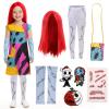 10PCS Girls Sally Christmas Costume, Sally Fancy Dress Outfits with Red Wig Bag Sleeves Leggings Halloween Props (XX-Large) view 1