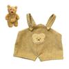 LICHADUOLE 9-12"/30cm Overalls for Medium Bartholomew Bear 10inch Teddybear Clothes for Fuller-Figured Plush Toys(NO Doll) view 1