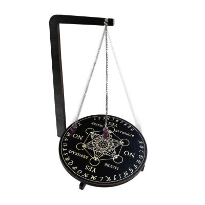 17.8x31.6 Cm Wooden Divination Board Handmade Divination Altar Board Wiccan Altar Supplies Kit Handmade Vertical Metaphysical Witch Supplies For Tarot Reading Altars Setup