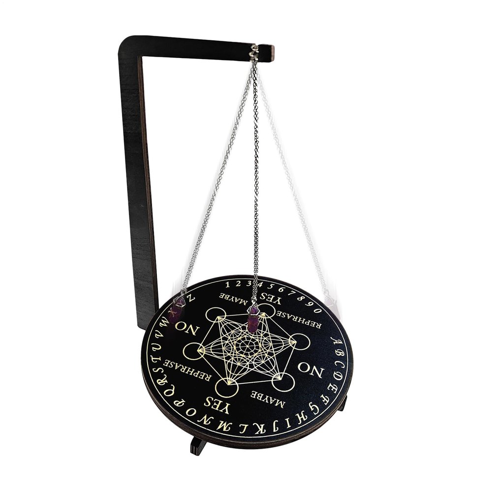 17.8x31.6 Cm Wooden Divination Board Handmade Divination Altar Board Wiccan Altar Supplies Kit Handmade Vertical Metaphysical Witch Supplies For Tarot Reading Altars Setup