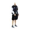 1/12 Action Figure Clothes,Baseball Jacket and Shorts for 6 inch Male Action Figures,6 inch Miniature Clothes,1:12 Scale Baseball Suit. (Black Baseball Uniform Set) view 2