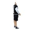 1/12 Action Figure Clothes,Baseball Jacket and Shorts for 6 inch Male Action Figures,6 inch Miniature Clothes,1:12 Scale Baseball Suit. (Black Baseball Uniform Set) view 3