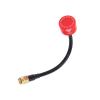 Alomejor Durable FPV Antenna 5.8 GHz RPSMA InnLoch 2.5 DBi 125 Mm for RC Drone Quadcopter, Mini RHCP Antenna Portable Portable Effective for Long Drones (Red) view 1