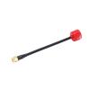 Alomejor Durable FPV Antenna 5.8 GHz RPSMA InnLoch 2.5 DBi 125 Mm for RC Drone Quadcopter, Mini RHCP Antenna Portable Portable Effective for Long Drones (Red) view 2