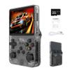 R36S 2025 New Retro Handheld Game Console, 20000+ HD Games Mini Retro Video Console, 3.5 Inch IPS Screen, Portable Arcade Video Gaming Console Gift for Adults (Grey) view 1