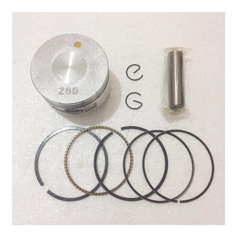 CxPAzVK Piston Kit 56mm for Ho-nd GX100 Engine Motor Tamper Piston with Ring Pin Clip Replacement
